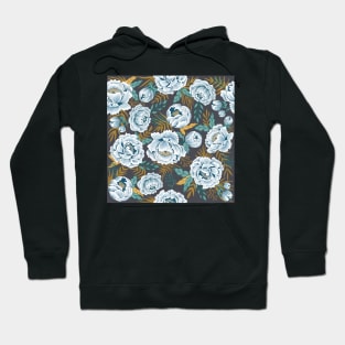 Vintage Peonies. Hoodie